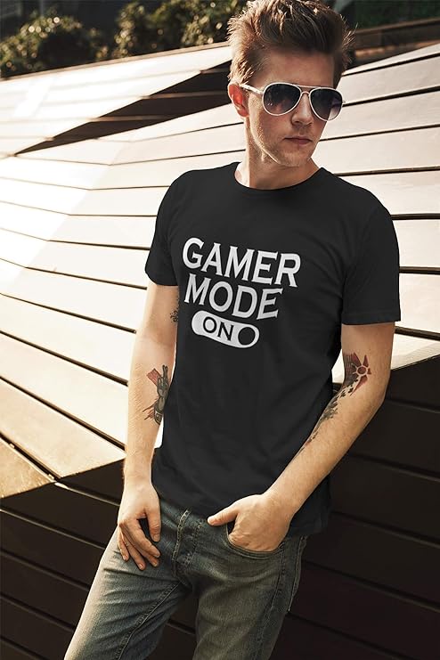 gamer_mode_on_t-shirt